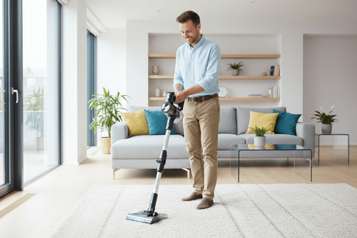 ETA AKU tyčový vysávač Flexo AquaPlus 4249 90000 čierny 11